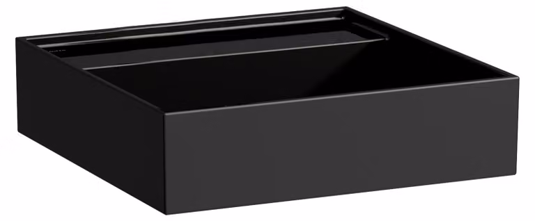 LAUFEN Kartell lavabo à poser, sans trou pour robinet, sans trop-plein, 460x460mm, H8183310201121, H8183310201121