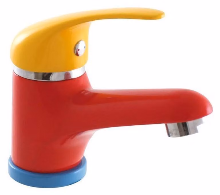 Sapho Kid - Miscelatore per lavabo senza scarico, colorato/cromato KD02