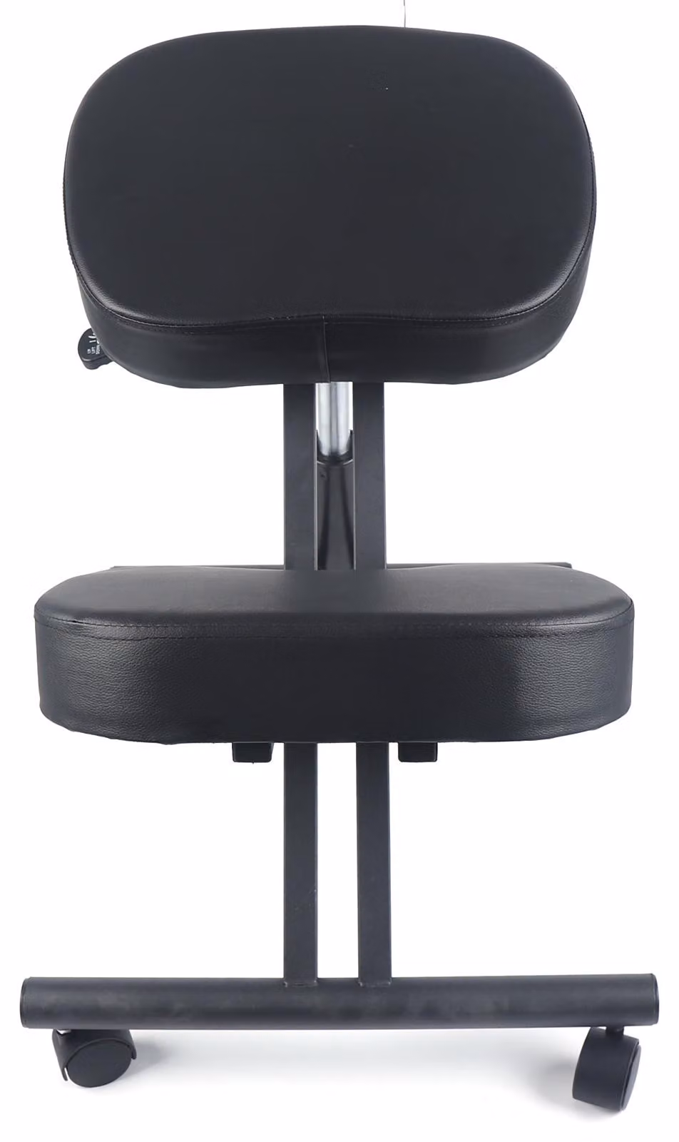 Sedia ergonomica per le ginocchia, colore nero - Altezza regolabile da 50 a 60 cm - Portata massima di 100 kg