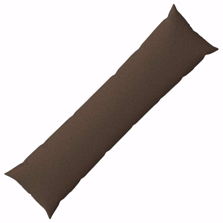 Cuscino moderno vidaXL HEERLEN in tessuto beige, L: 145 cm, P: 40 cm