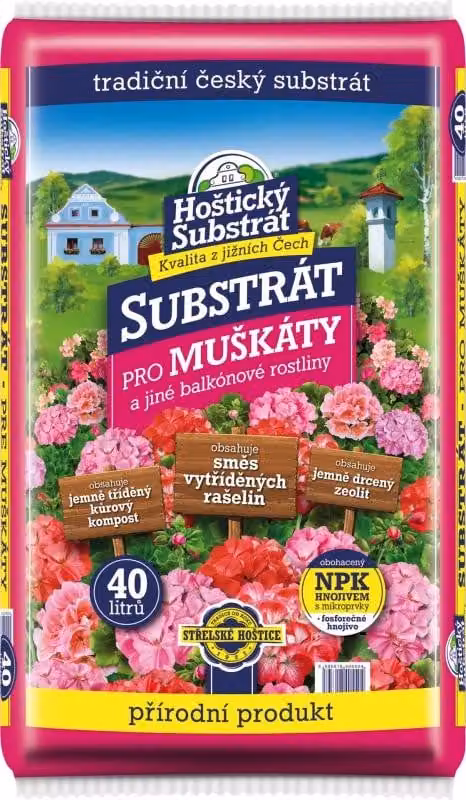 Nohel Garden Substrate FORESTINA HOŠTICKÝ per gerani 40l