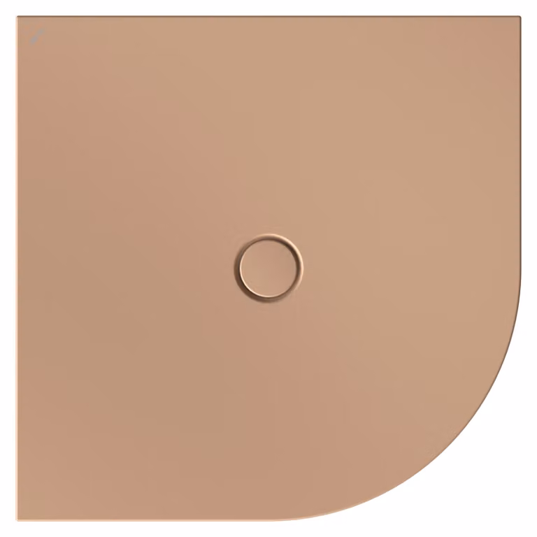 BetteFloor Corner receveurs de douche quart de cercle avec BetteGlasur Plus, 1000x1000mm, 5451-425PLUS, 5451-425PLUS