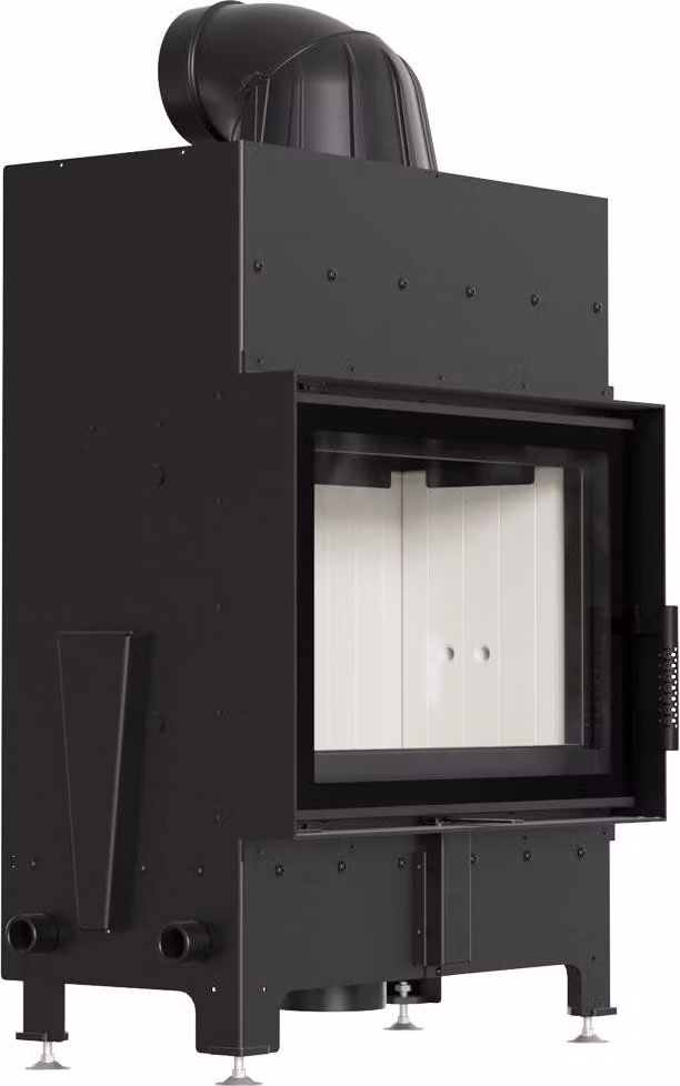 Caminetto in acciaio KRATKI FLOKI S 8 kW Ø 160