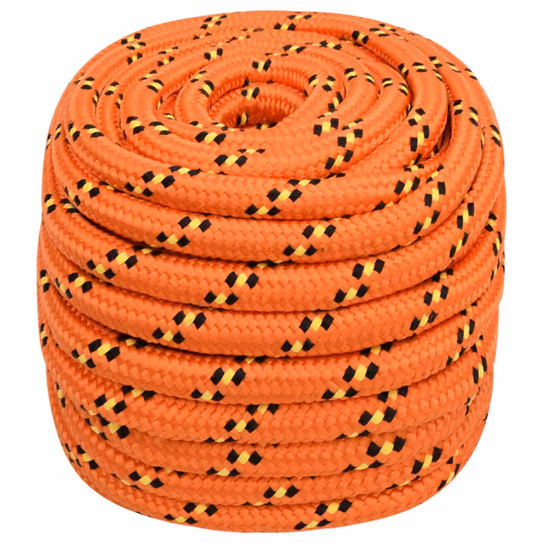 Corda multiuso vidaXL in plastica arancione, diametro: 20 mm, lunghezza: 50 m