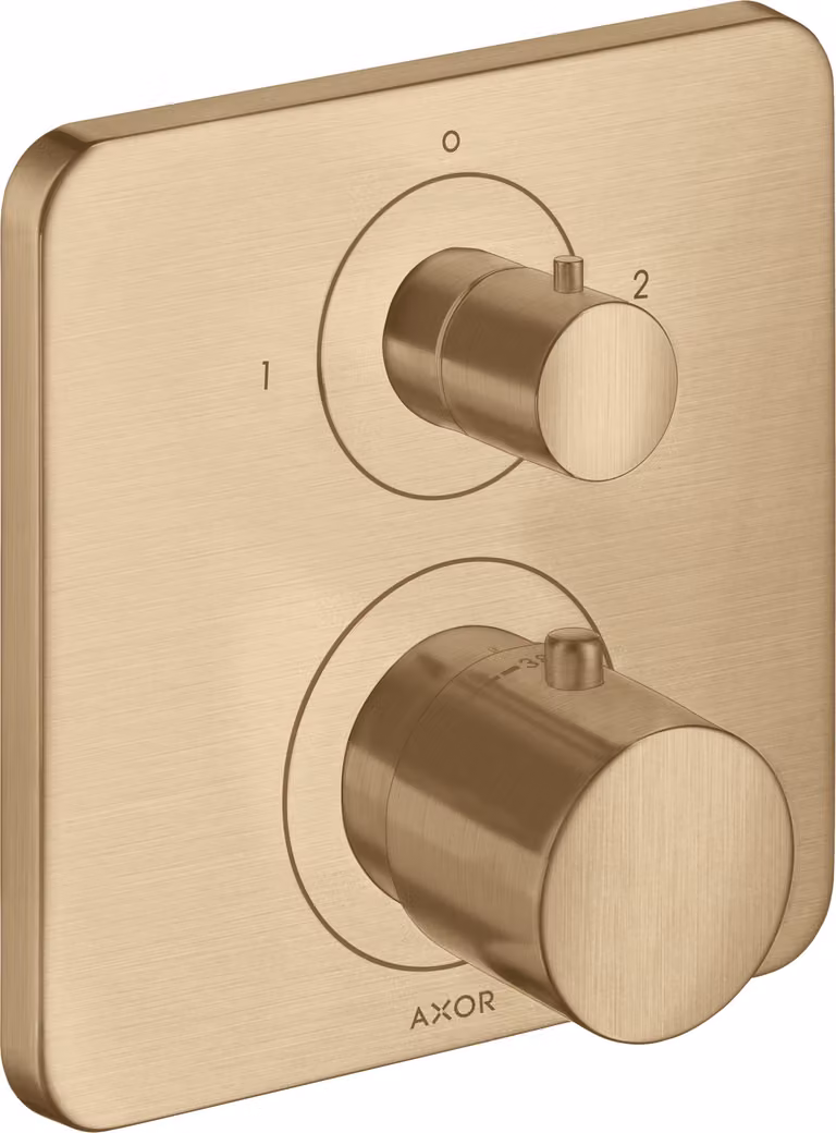 hansgrohe AXOR Citterio M thermostat encastré avec vanne d'arrêt/changeur, 34725140, 34725140
