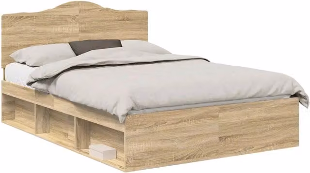 Letto matrimoniale | Letto per adulti | Struttura del letto Sonoma 160 x 200 cm Pino massello
