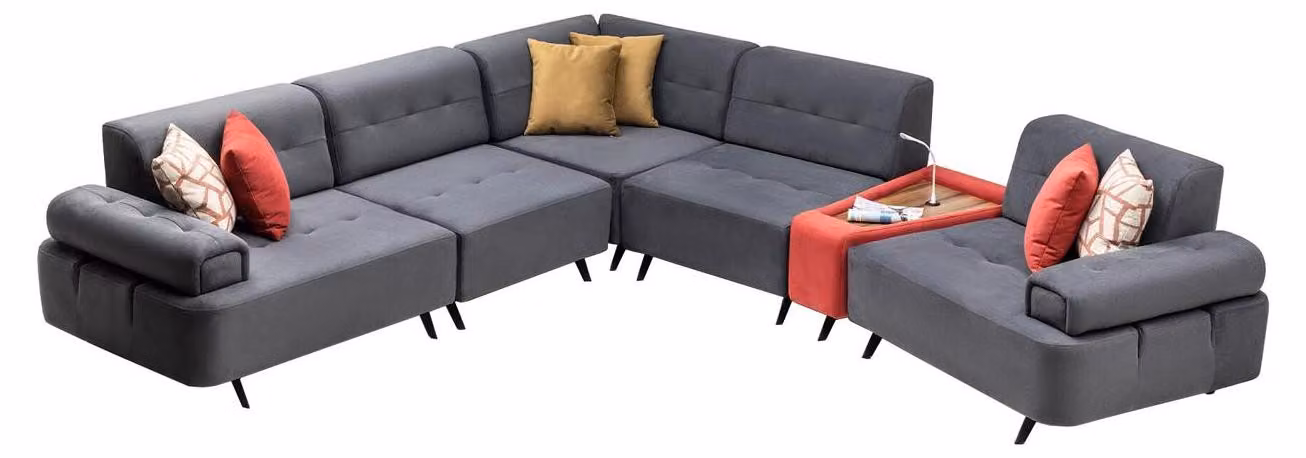 Eckcouch Couch Sofa Ecksofa Lounge Eckgarnitur Wohnraumsofa Polsterlandschaft