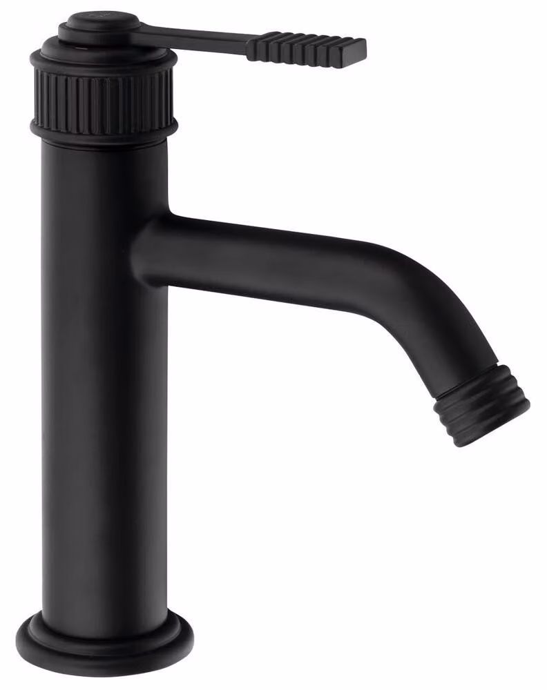 Miscelatore per lavabo VERSI, nero opaco
