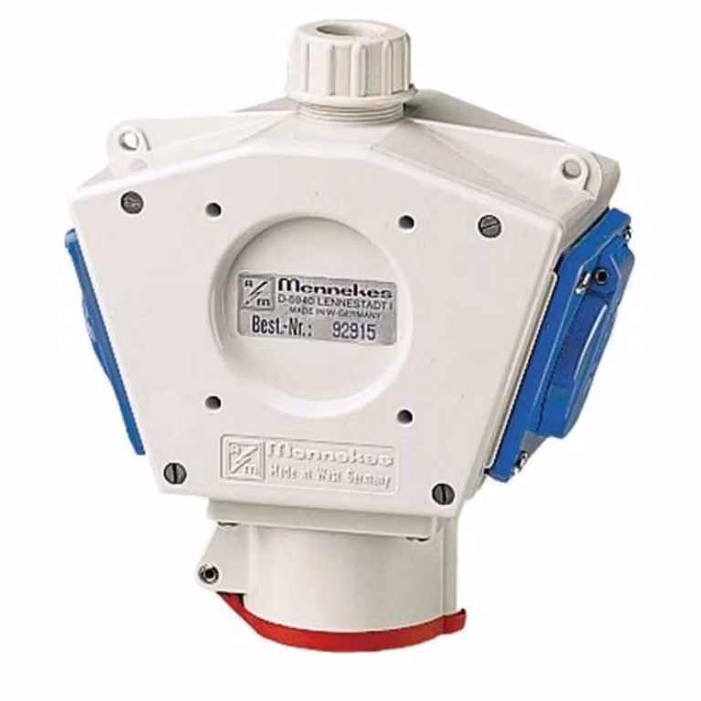 Mennekes DELTA-BOX CEE16A5P,2xSchuko 92915