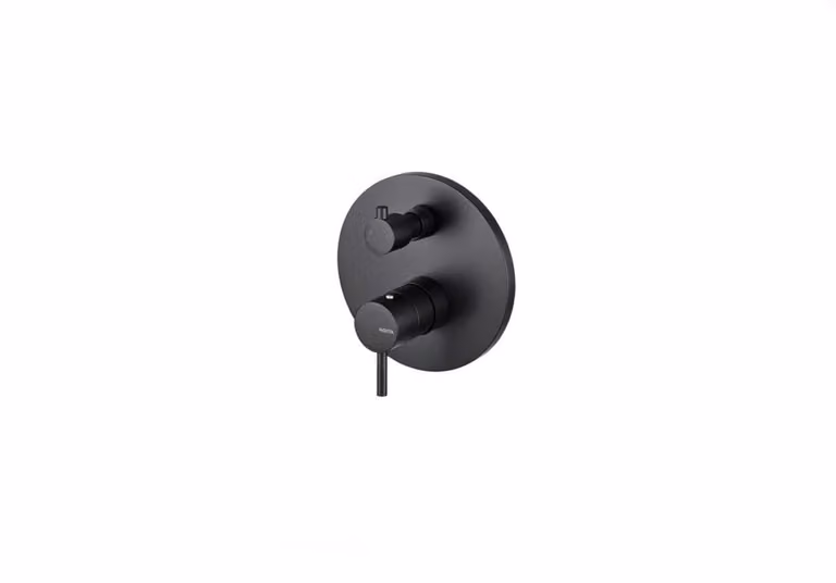 Miscelatore doccia incasso con deviatore Vema MAIRA V27142 - Nero Opaco