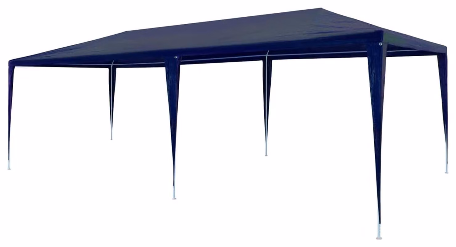 Gazebo da giardino di 3 x 12 metri, con tetto resistente ai raggi UV e impermeabile