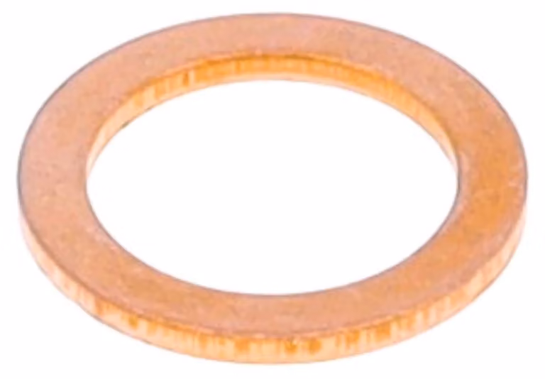 Rondella Athena in rame, dimensioni 8 x 13 x 1,5 mm, per Harley Davidson