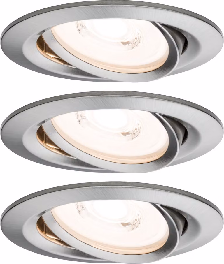 Paulmann luce da incasso LED Riflettore Moneta 6,8W ferro
