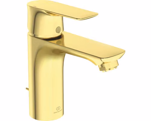 Ideal Standard Miscelatore per lavabo Connect Air a bassa pressione, sporgenza 112 mm A7022A2 Oro spazzolato