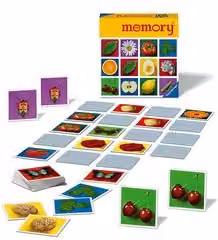 Gioco Memory Classic Ravensburger multicolore con 72 pezzi