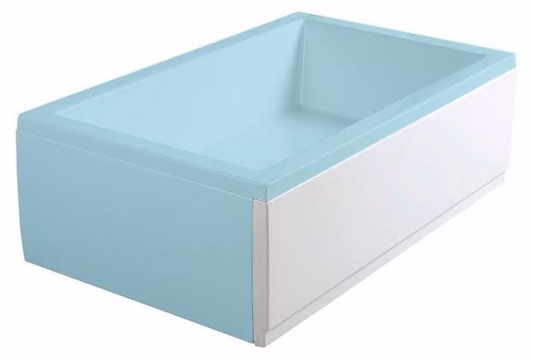 Grembiule anteriore destro DEEP PLAIN, 150x36cm, bianco