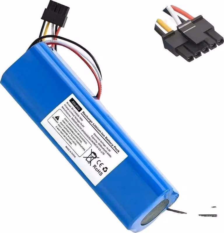 Batteria agli ioni di litio, capacità 6500 mAh, tensione 14,4 V/14,8 V, formato 18650, 4090-6500 mAh