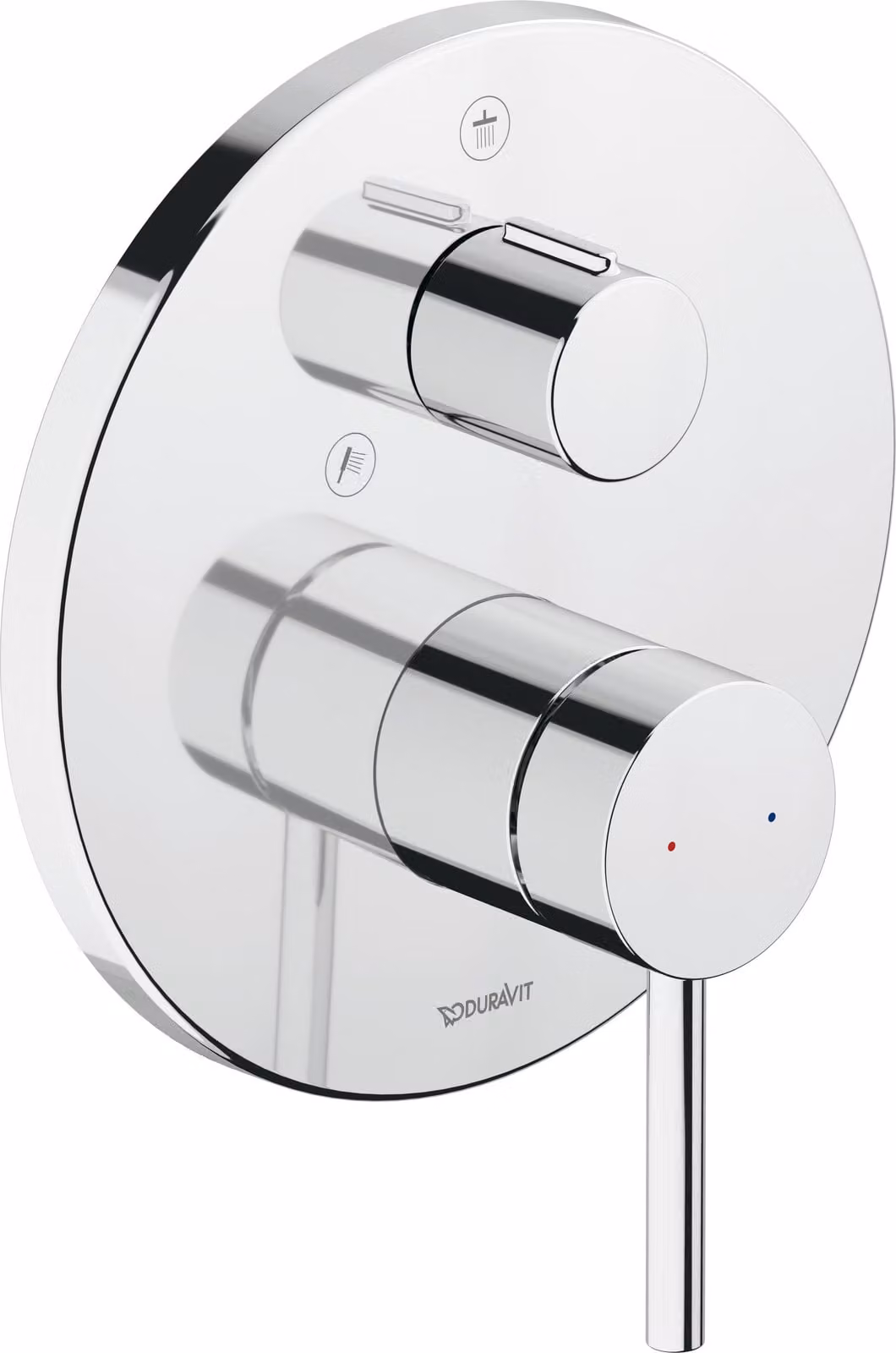Duravit Circle Mitigeur monocommandé pour douche, encastré, chrome, CE4210012010, CE4210012010