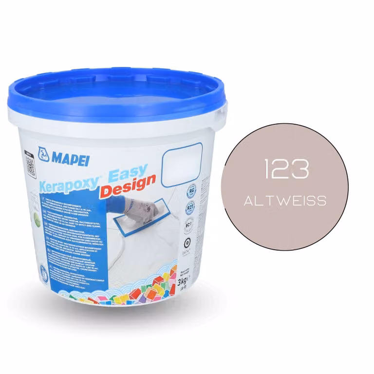 Malta Mapei Kerapoxy Easy Design 123 ant. bianco 3 kg