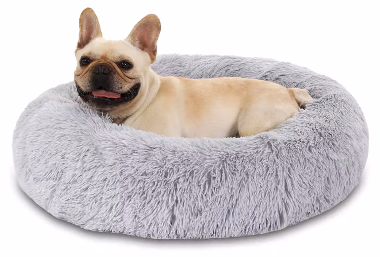 Solidchoice - Cuscino morbido per animali domestici, diametro 50 cm, adatto a cani e gatti, lavabile e antiscivolo