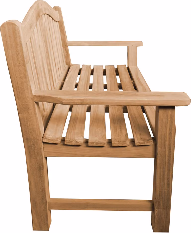 Gartenbank Teakholz Extra Stark Catania 180cm Massivholz Wetterfest
