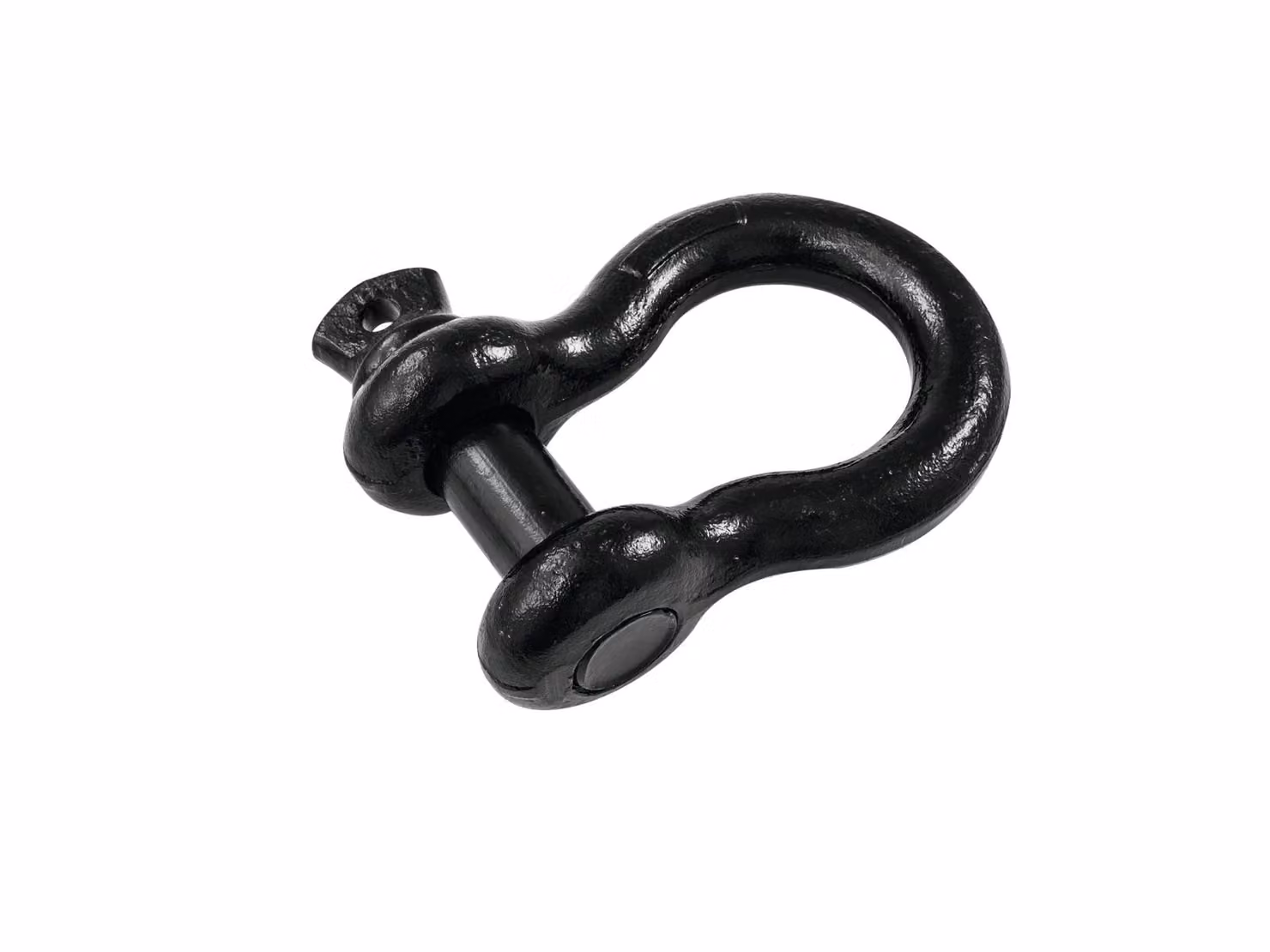 Grillo 22 mm nero con bullone a vite