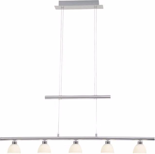 Lampadario LED moderno Tonja Brilliant grigio, luce bianca calda, Ø 98 cm