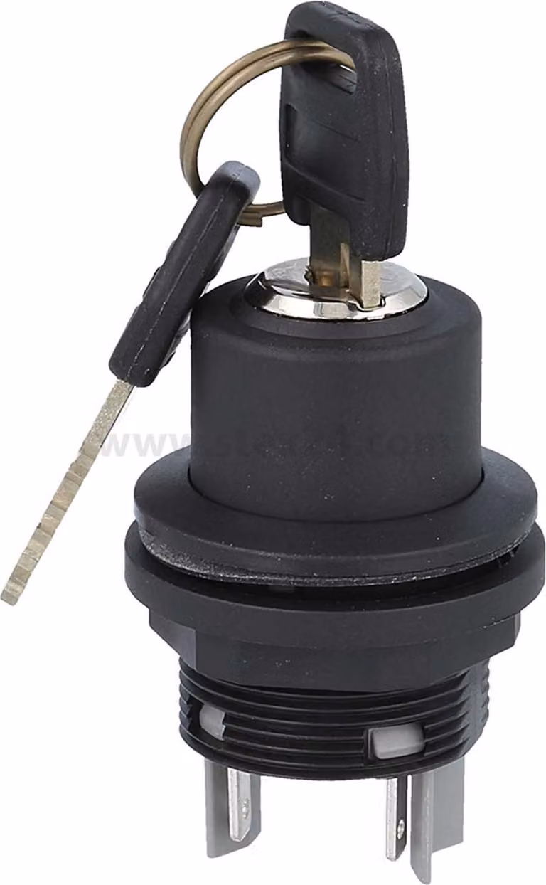 Georg Schlegel Chiave a scatto, 1S rotonda, SHORTRON Connettore piatto 2,8 mm x 0,8 mm - 1 pezzo