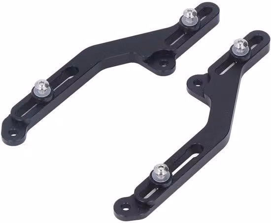 Parabrezza regolabile per moto - Alluminio - Resistente alle vibrazioni - Modello compatibile con NC750X 2021