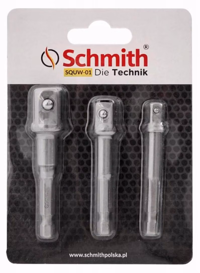 Set di 3 pezzi: portabit magnetico, adattatore per chiavi a bussola e chiave a bussola esagonale. Accessori professionali per avvitatori a batteria, trapani, avvitatori a percussione, bussole, chiavi a bussola e chiavi a rinvio