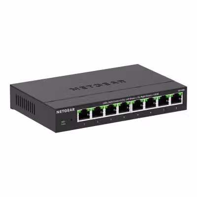 Switch Netgear MS308-100EUS non gestito con 8 porte Ethernet 2.5G nero – 2