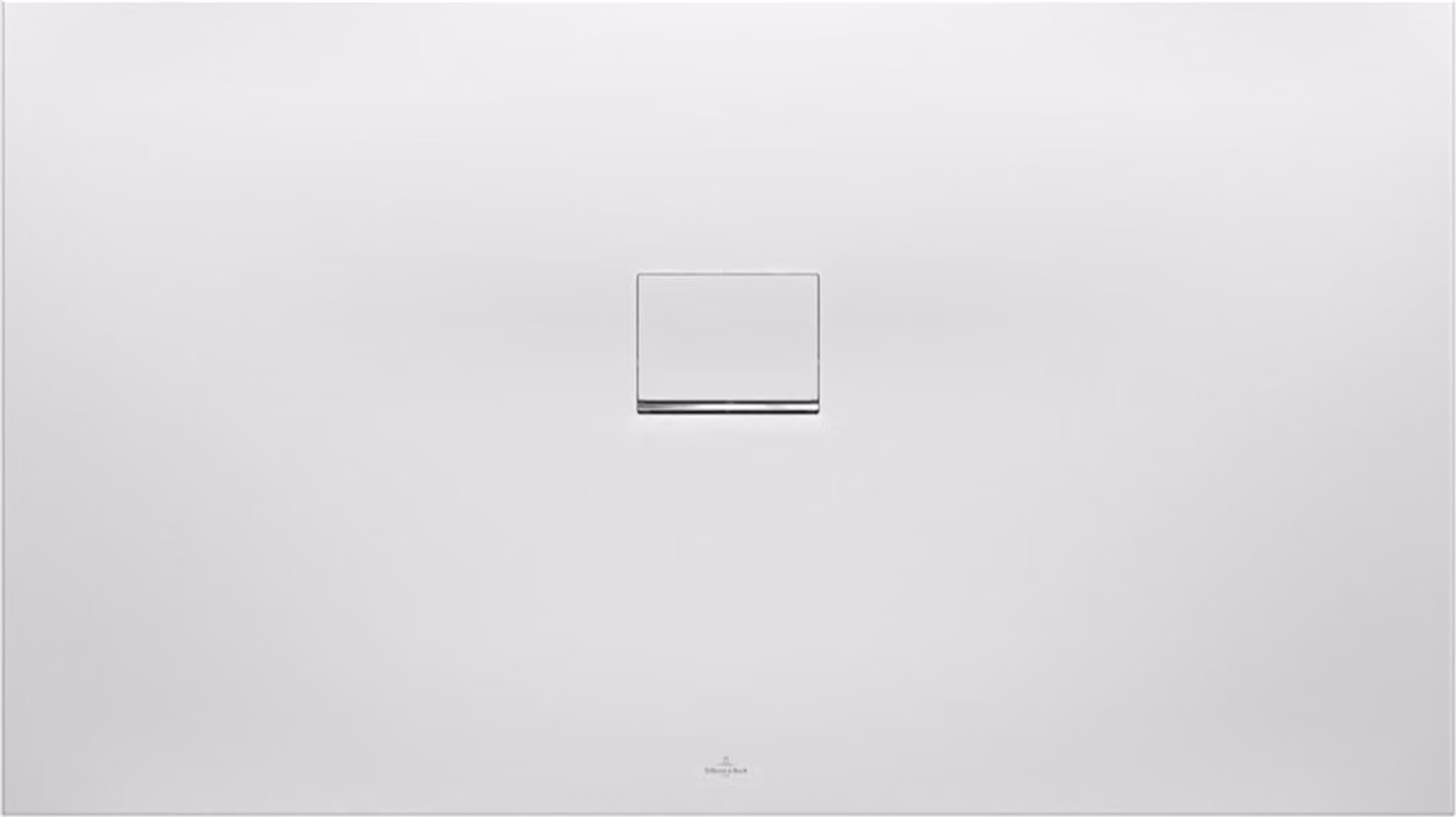 V&B Squaro Infinity piatto doccia 160x90x4cm, mandorla, installazione universale