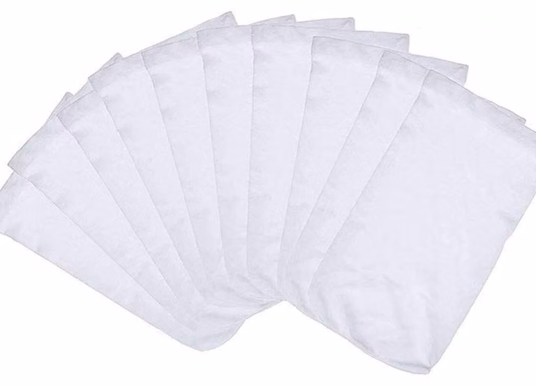 Calzini per filtri di piscina, confezione da 10 - Protezione per le cestelle dei filtri - Filtri e sistemi di aspirazione - Tessuto in nylon resistente - Prolunga la durata del sistema di filtraggio - Calzini per piscina