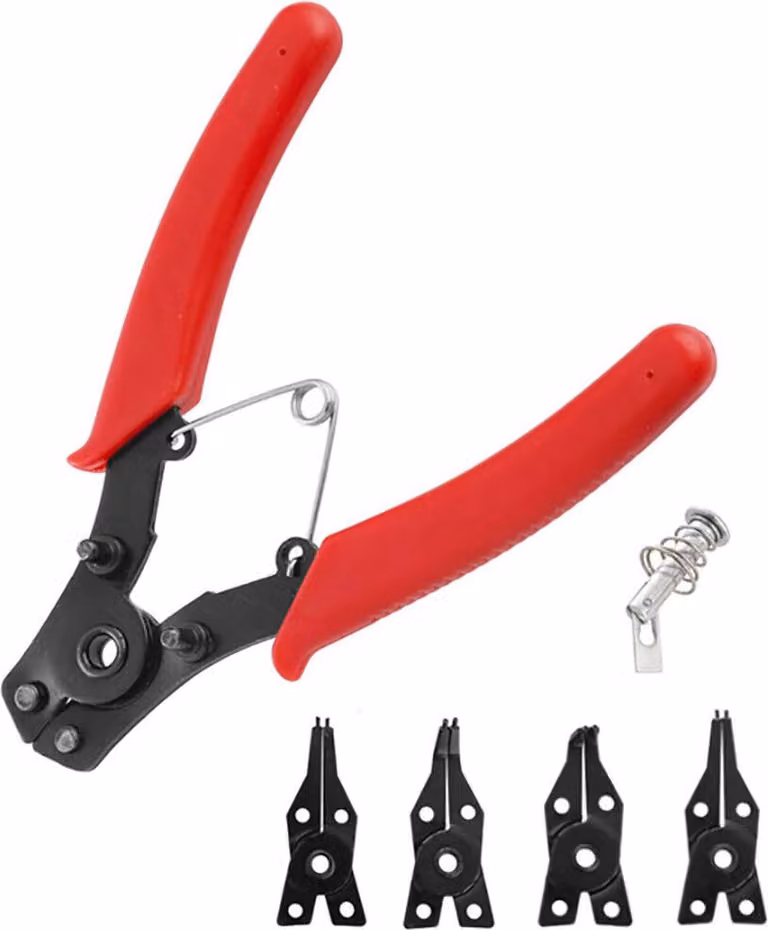 Pinze per anelli di sicurezza Workpro 4 in 1