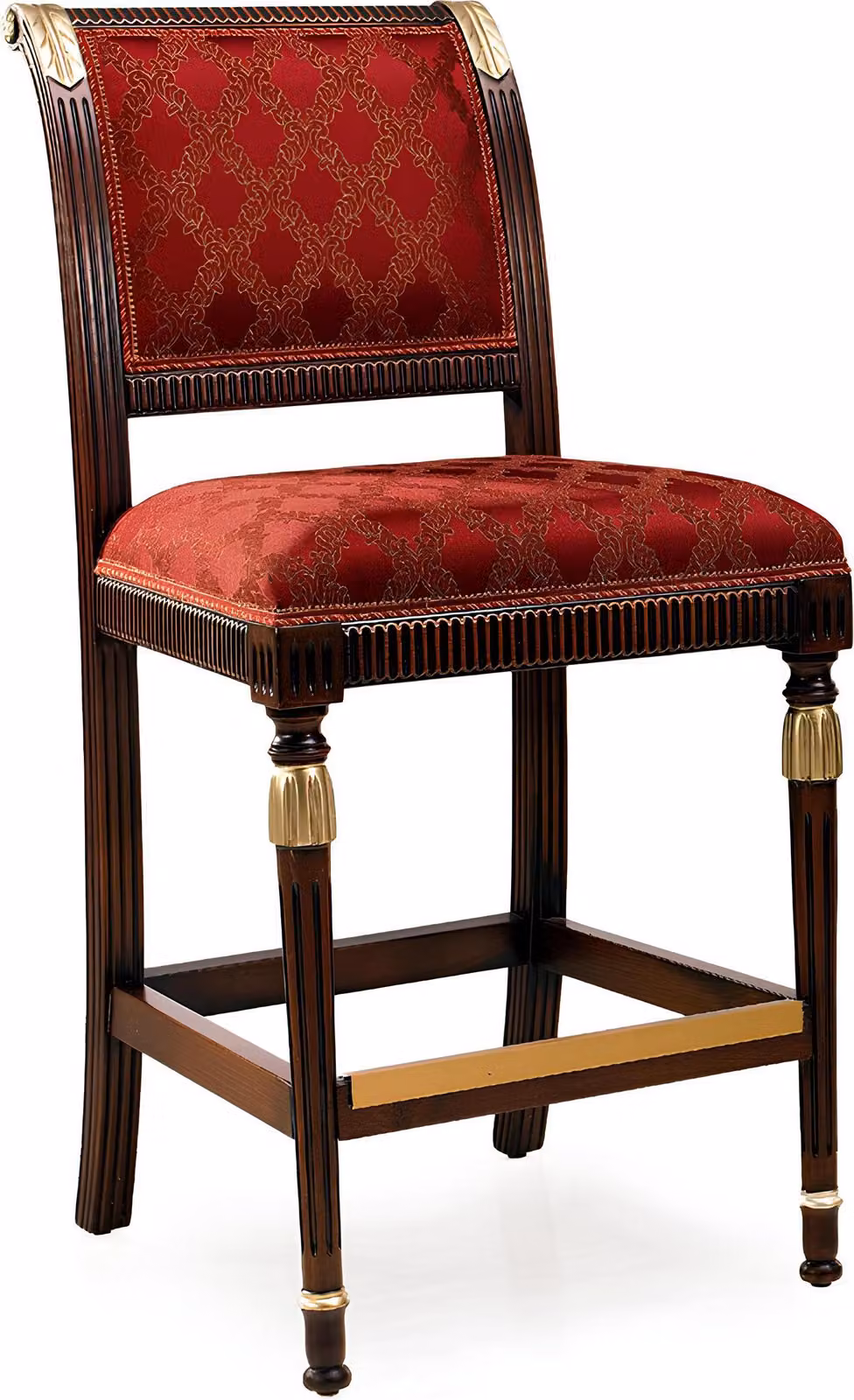 Barstühle Bar Hocker Tresen Stühle Barhocker Barstuhl Samt Stoff Lehnstuhl