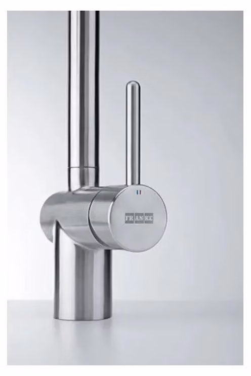 Franke Leda Neo Miscelatore Monocomando Inox Canna Girevole Doccetta Estraibile 385 Mm