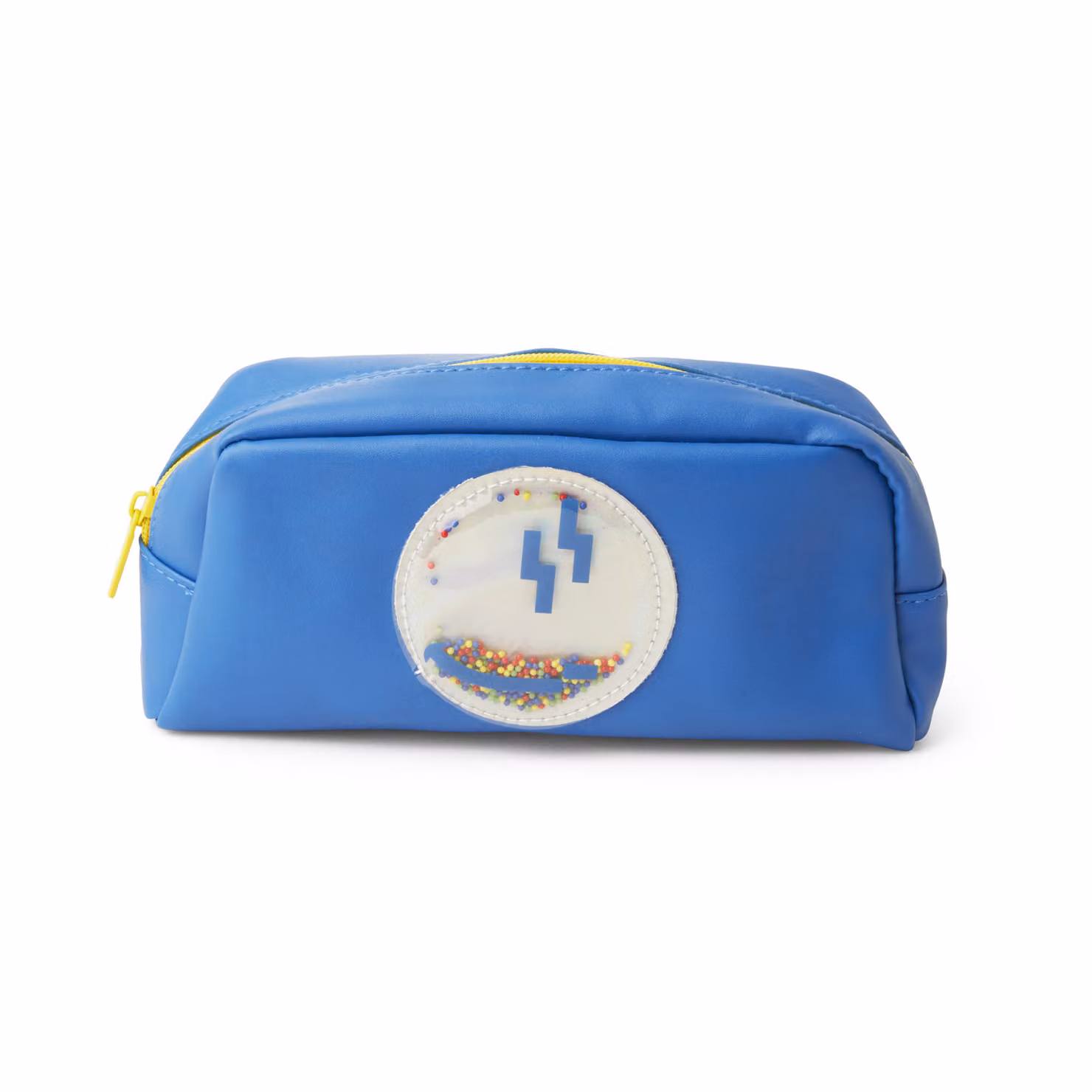 Astuccio porta penne con zip Smile dmail blu L: 20,5 cm, H: 6,5 cm – 2