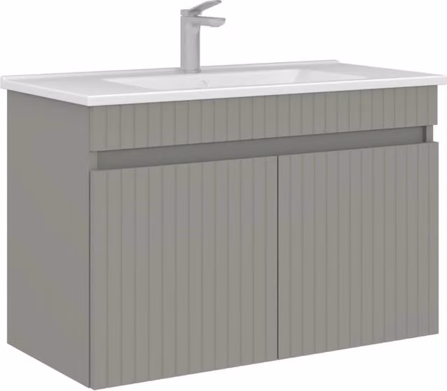Mobile lavabo "Tivoli 85" - 85 x 45 x 57 cm - Cashmere opaco