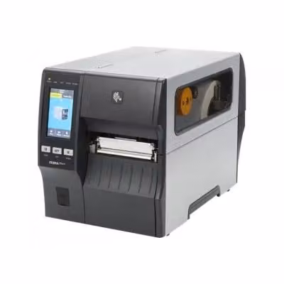 Stampante termica Zebra ZT411 con risoluzione 203 x 203 dpi, tecnologia termica diretta e trasferimento termico, con connettività USB, Bluetooth ed Ethernet, colore nero e grigio – 2