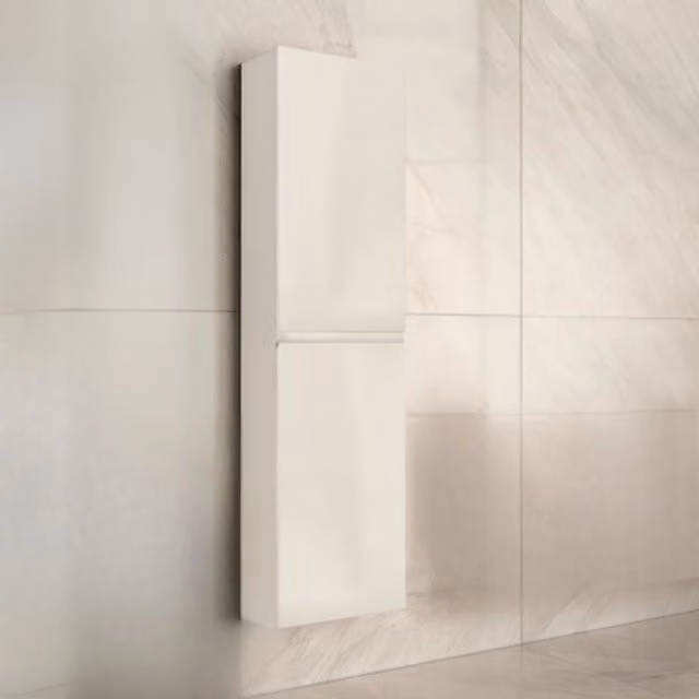 Colonna bagno sospesa Londres con due ante colore bianco lucido
