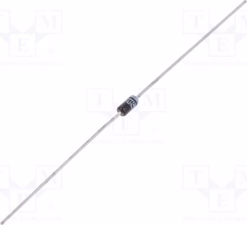 1 x Diodo: Zener 6,8V, diodo singolo, 0,5W, 3uA, NTE5014A, diodi Zener a foro passante (THT)