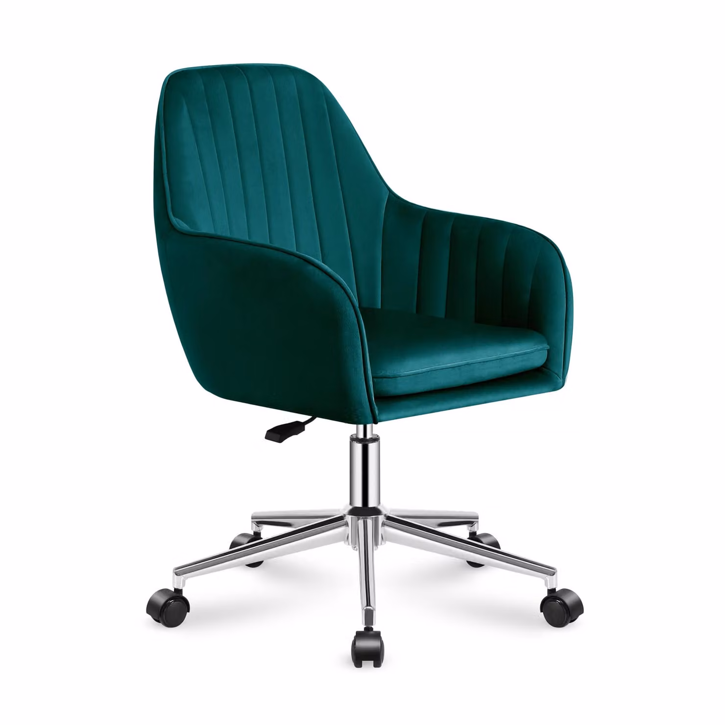 MARK ADLER Future 5.2 | sedia girevole sedia da ufficio sedia da scrivania bracciolo | regolabile in altezza fino a 130 kg di portata | tessuto vellutato traspirante | verde