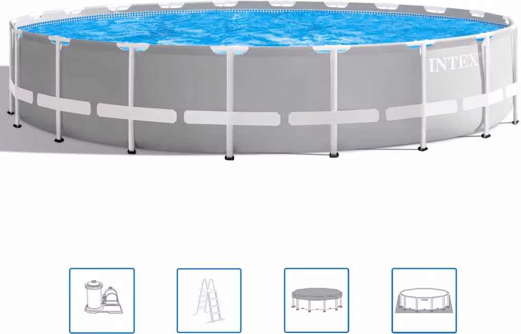 Set piscina Intex Prism Frame 610 x 132 cm 26756GN