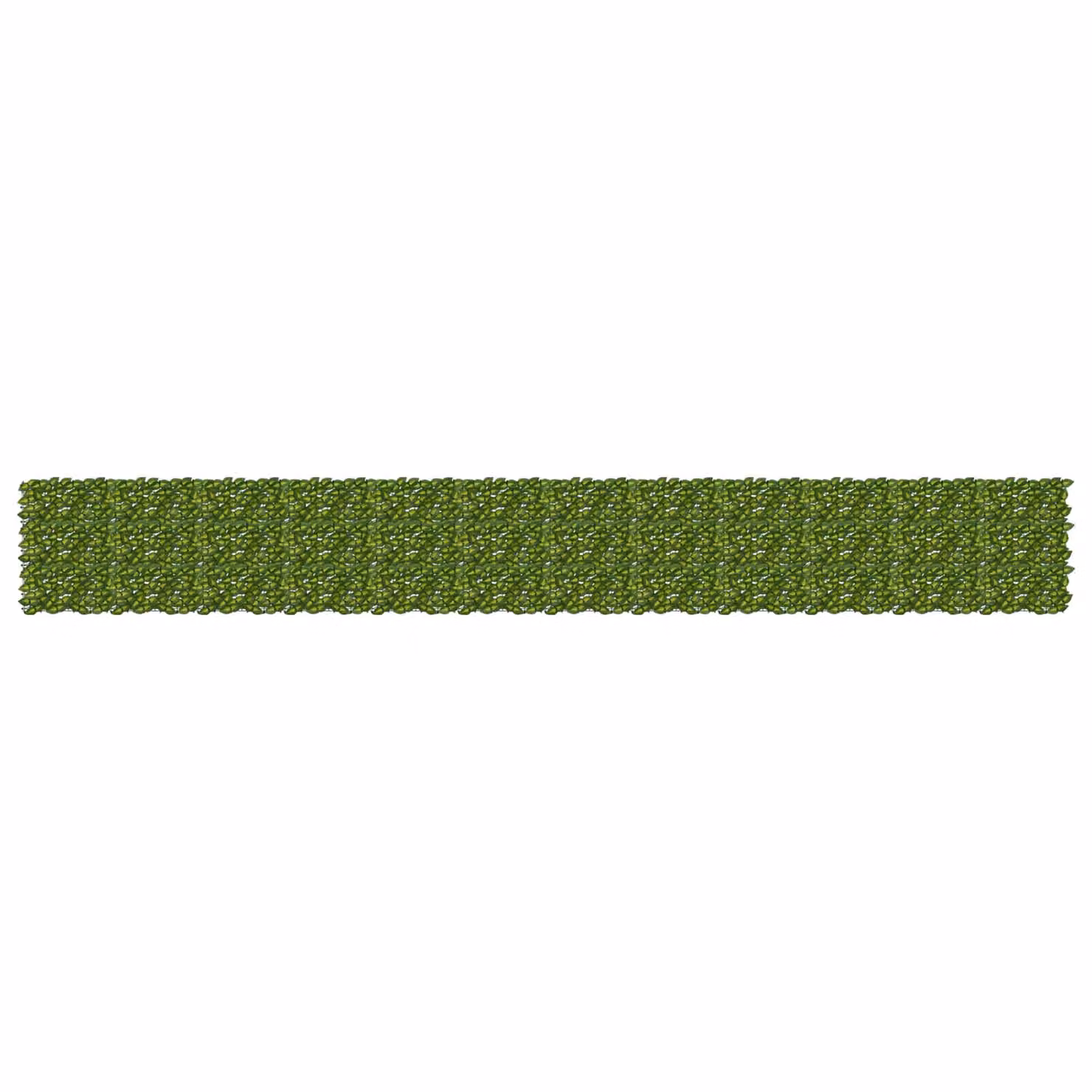 Schermo per balcone con siepe artificiale vidaXL, foglie verde e giallo, L: 600 cm, H: 75 cm