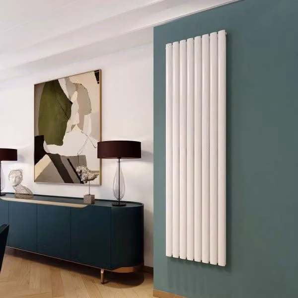Radiatore Termoarredo di Design MAM Bianco L: 180 cm, H: 48 cm, 8 Tubi 889 Watt