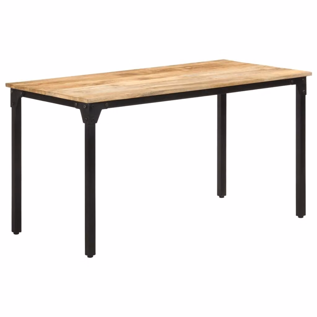 Maison Exclusive - Tavolo da pranzo 140x70x76 cm in legno di mango grezzo