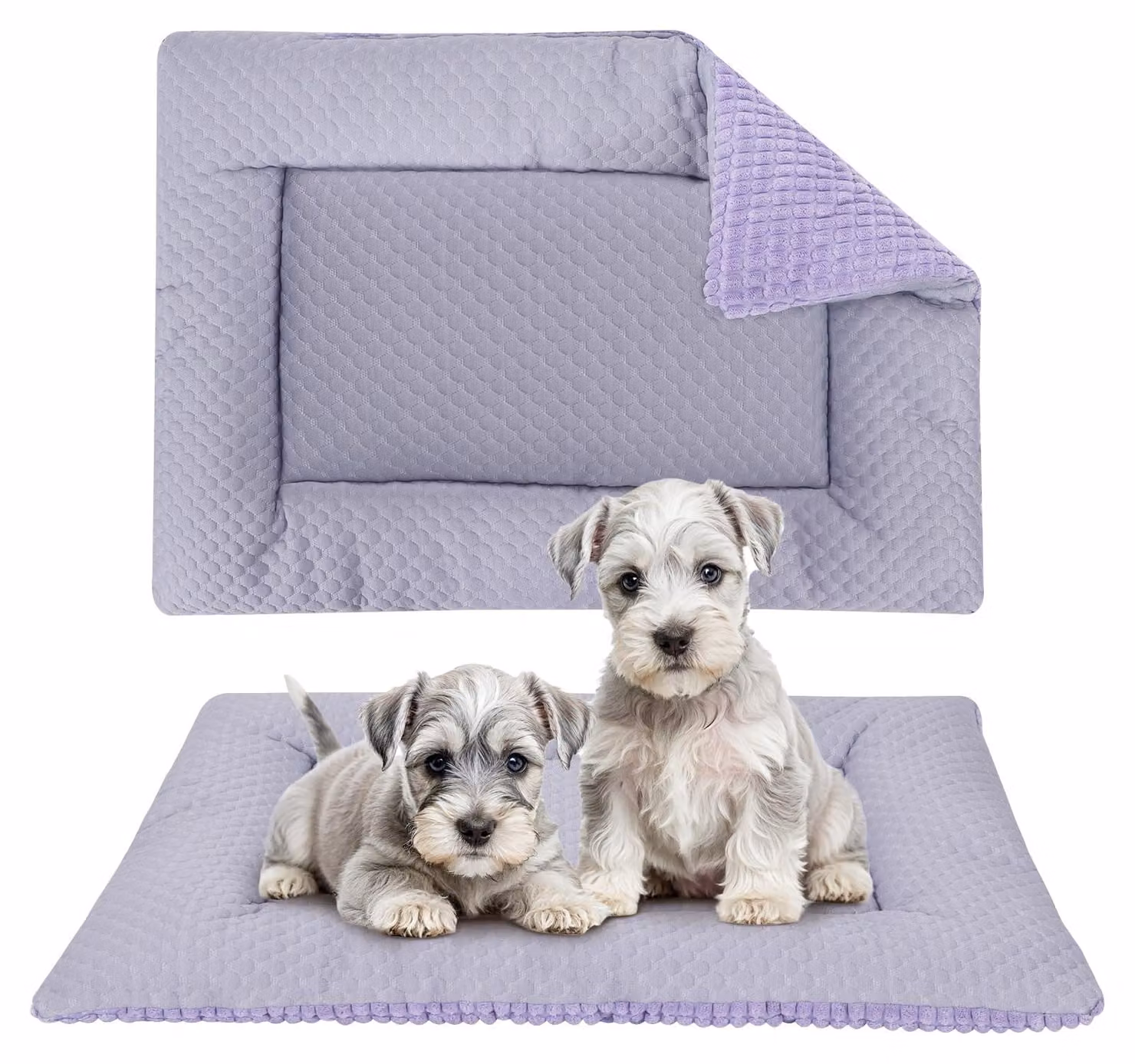 Cuccia per cani reversibile, con tappetini refrigeranti e riscaldanti, dimensioni 60 x 45 cm, adatta a cani di piccola e grande taglia