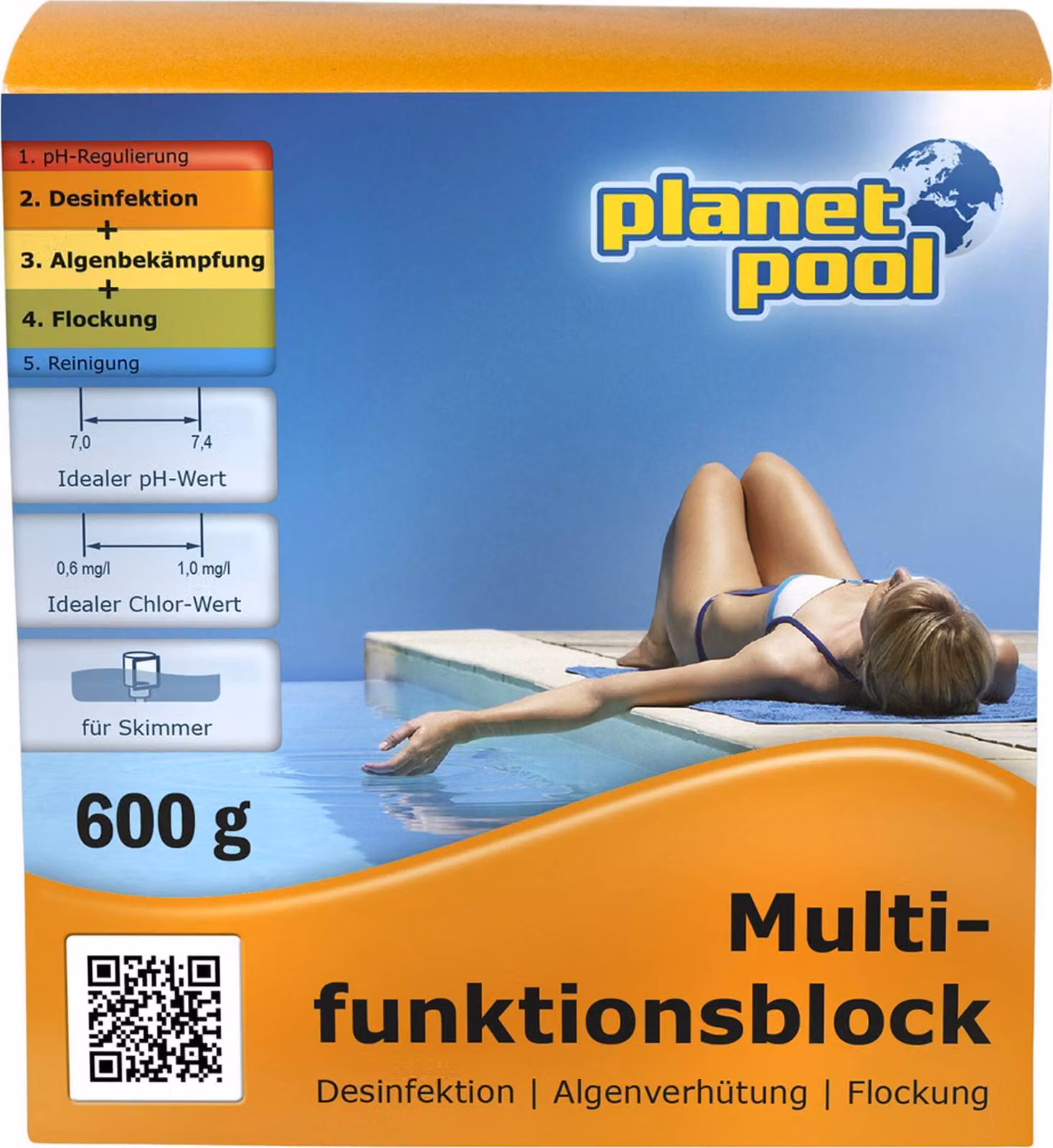 Planet Pool - Blocco multifunzione, 0,6 kg