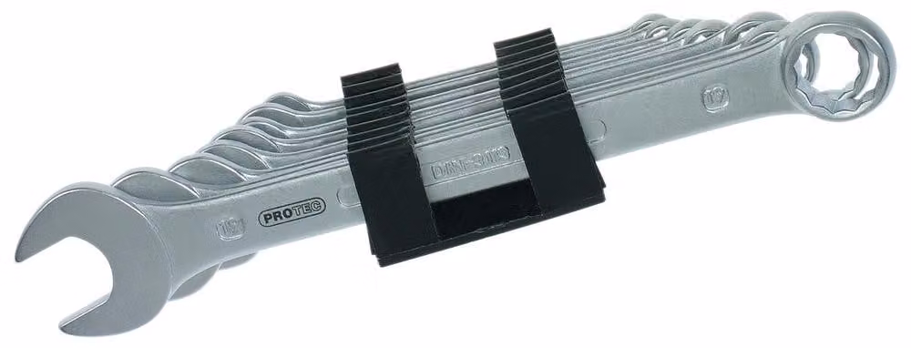 Dönges Set di chiavi combinate, DIN 3113, 8 pezzi, 8-19 mm (Chiave combinata)