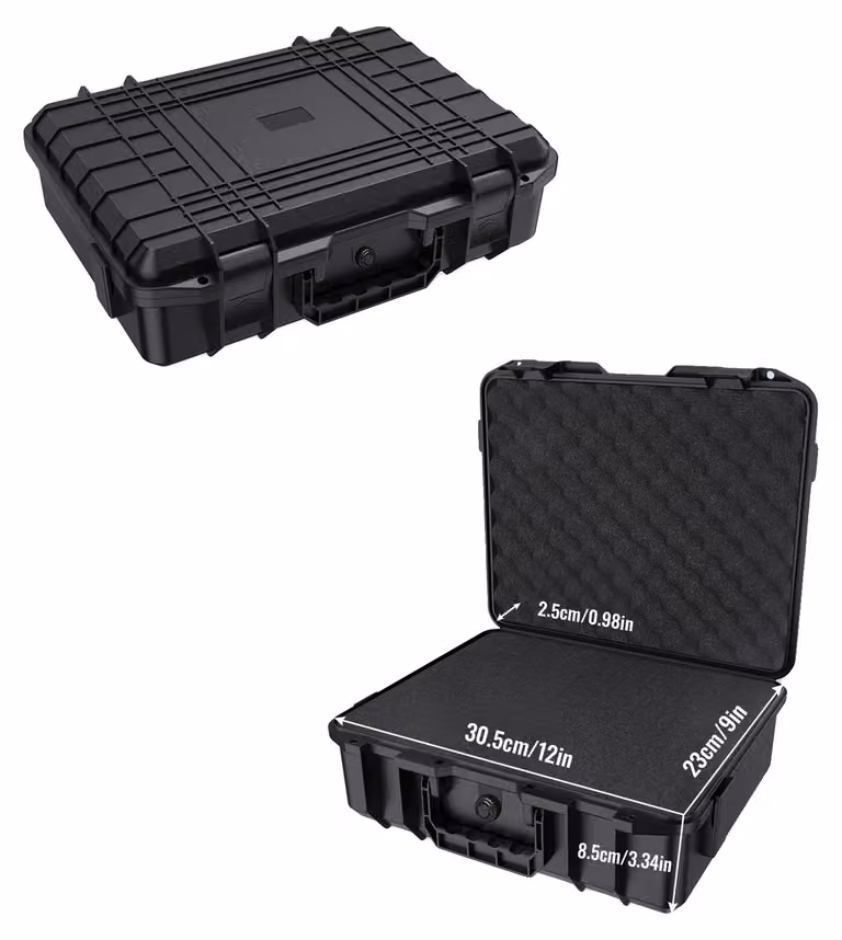 Organizzatore per strumenti musicali, impermeabile, costruzione resistente
